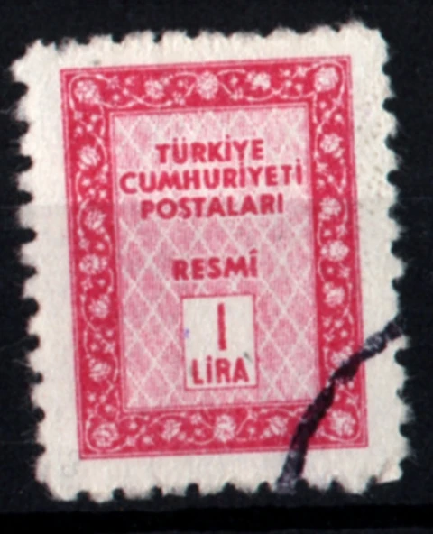 EABİ-1960 Resmi Pul 1 Lira (tp0273) ürün görseli 1
