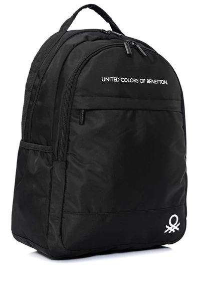 United Colors Of Benetton Unisex Okul, Günlük ve Seyahat Sırt Çantası - Siyah - 20823 ürün görseli 1