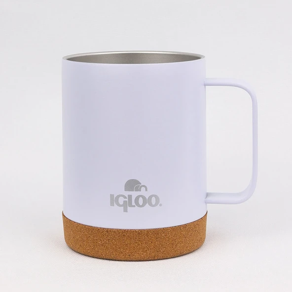 Igloo Cork Mug 350ml-BEYAZ - Resim 2
