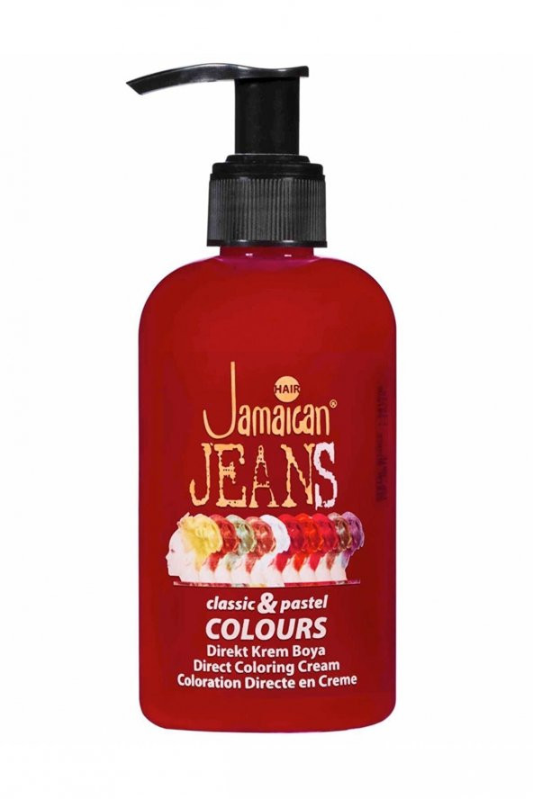 Jamaican Jeans Color Saç Boyası Biber Kızılı 250 m ürün görseli 1