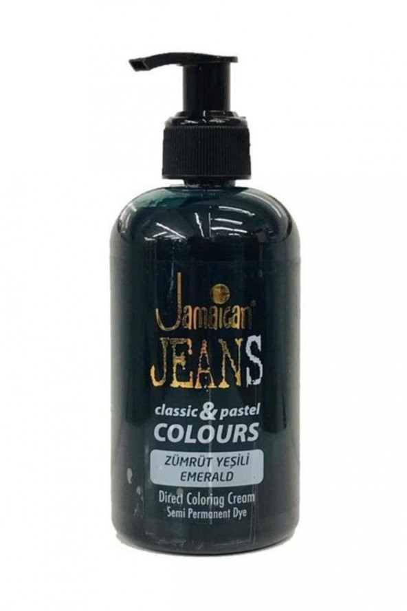 Jamaican Jeans Color Saç Boyası Zümrüt Yeşili ürün görseli 1