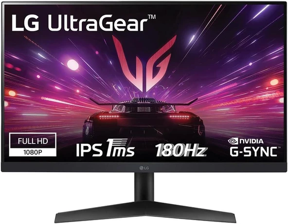 LG UltraGear 24GS60F-B 23.8" 1 ms Full HD IPS 180 Hz Oyuncu Monitörü Outlet ürün görseli 1