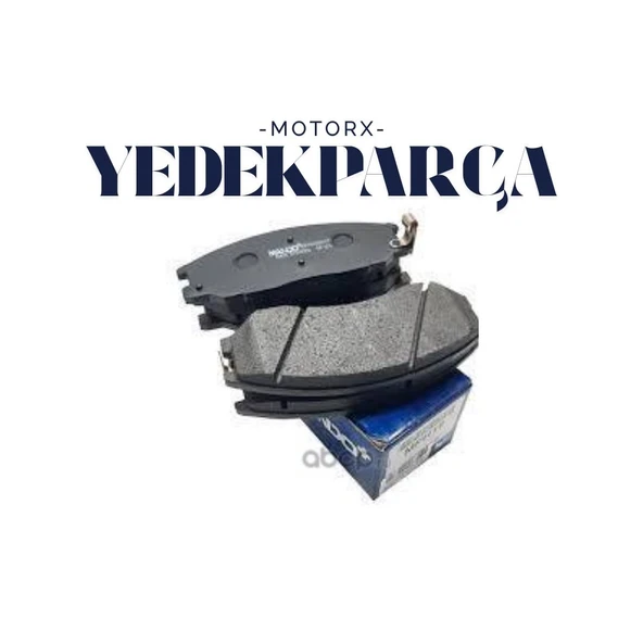 Ön Fren Balata Ssangyong Actyon. Kyron 2.0l Xdi 4x4 06- / Rexton 2.7l Xdi 4x4 04- 581013AA20-581013AA10-WVA23569 ürün görseli 1