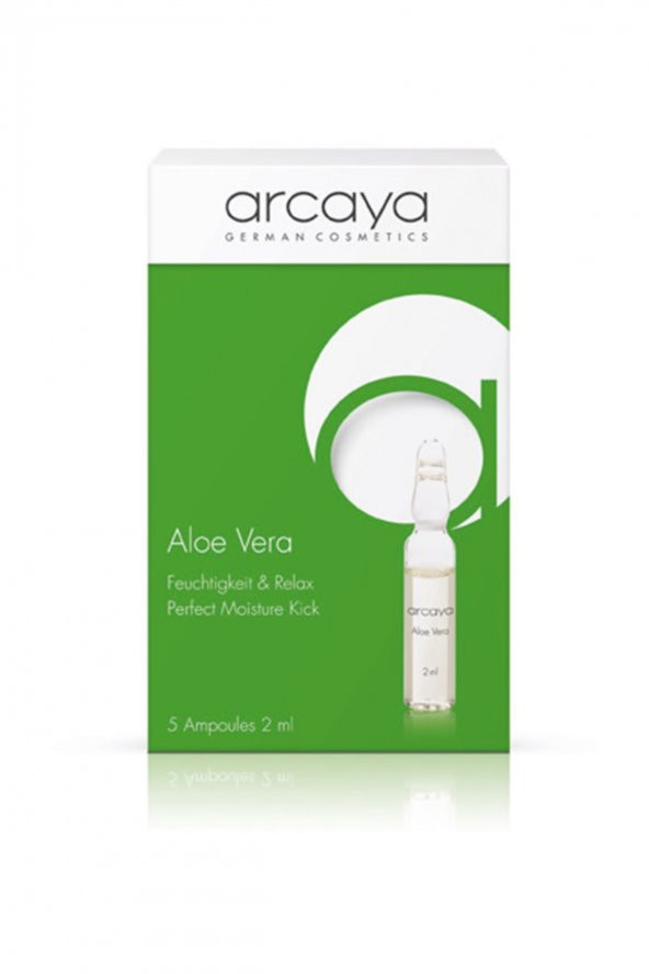 Arcaya Aloe Vera Ampul 5x2 ml ürün görseli 1