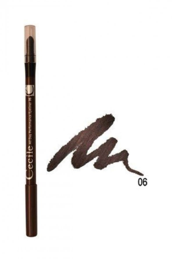 Cecile Eyeliner - All Day Performance Eyeliner 06 8698438007559 ürün görseli 1