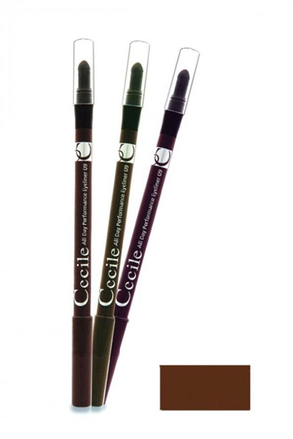 Cecile Eyeliner - All Day Performance Eyeliner 12 Cec"13 8698438007610 ürün görseli 1