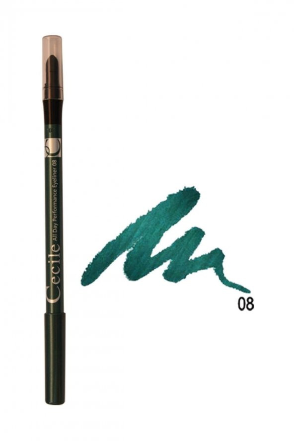 Cecile Eyeliner - All Day Performance Eyeliner 08 8698438007573 ürün görseli 1