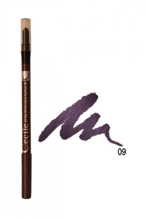 Cecile Eyeliner - All Day Performance Eyeliner 09 8698438007580 ürün görseli 1