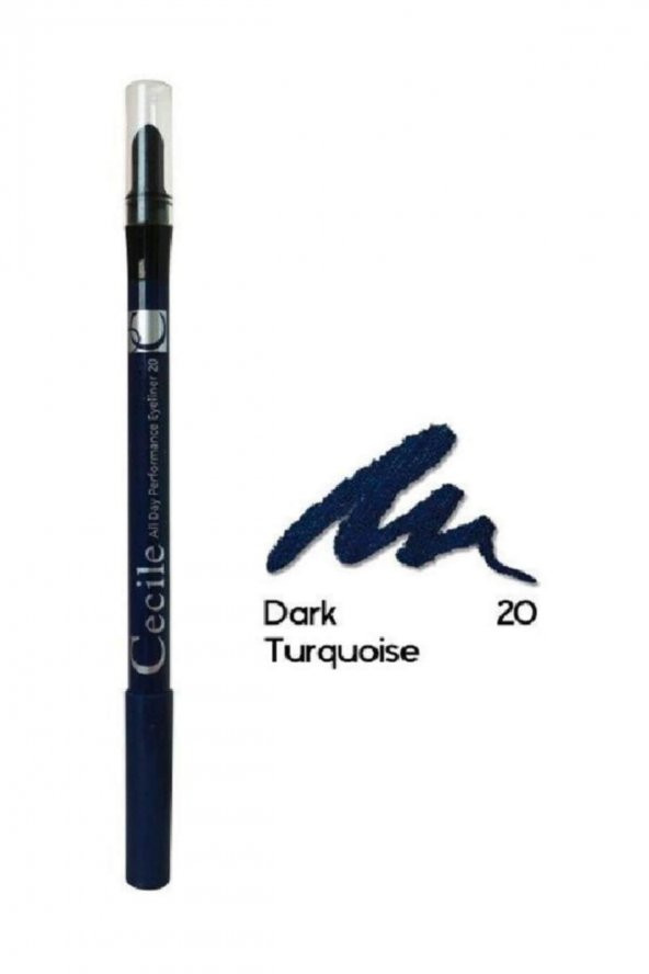 Cecile Eyeliner - All Day Performance Eyeliner 20  8698438007696 ürün görseli 1