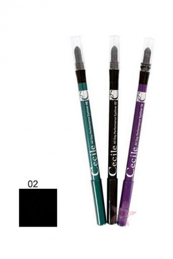 Cecile Eyeliner - All Day Performance Eyeliner 02 Cec 42 8698438007511 ürün görseli 1