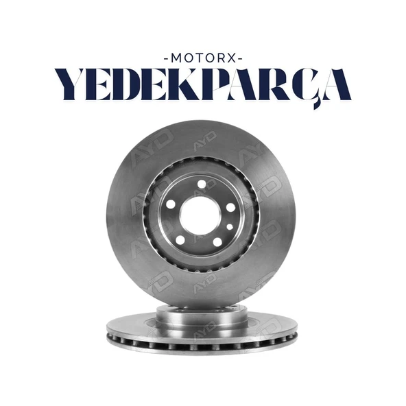Fren Diski Ön (2 Adet Takım) – Audi A1 (2011–), Seat Ibiza V (2008–), Toledo IV (2012–), VW Polo (2009–) Uyumlu【Takım Fiyatıdır】. ürün görseli 1