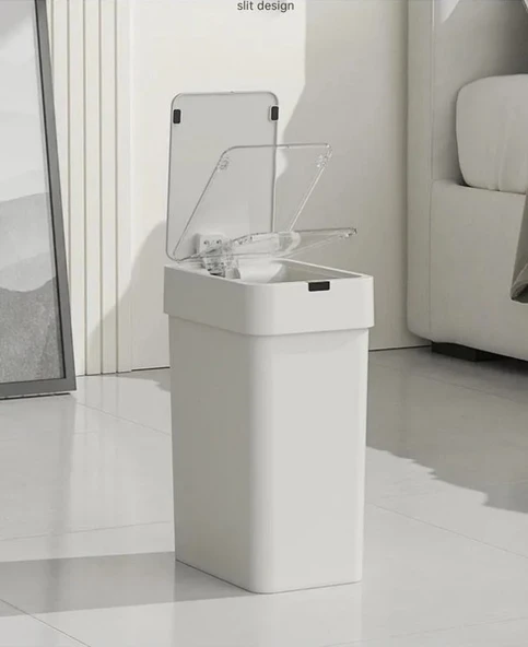 9Litre Sensörlü Otomatik Çöp Kovası Ofis Mutfak Banyo Balkon Akıllı Çöp Kovası ürün görseli 1