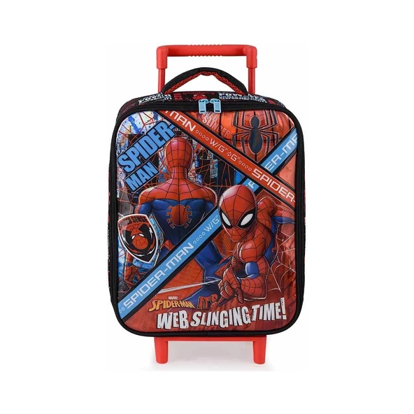 Spiderman Web Slinging Time Çekçekli Anaokul Çantası 41347 ürün görseli 1