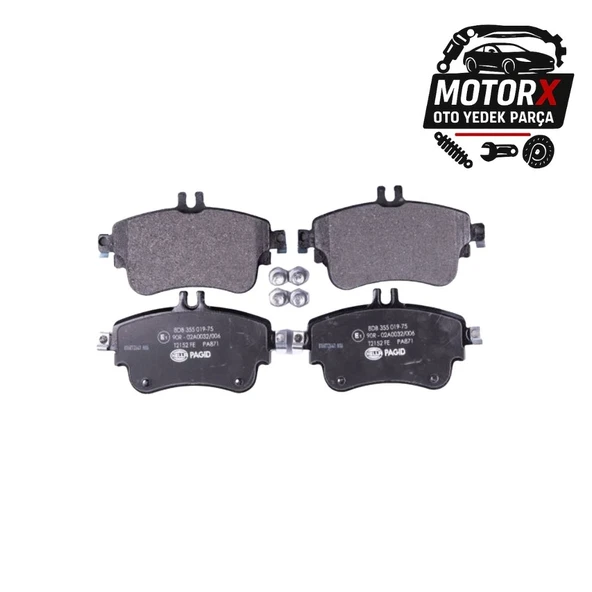 Fren Balatası Arka Mercedes Vito W639 03 06 10 Viano W639 03 06 10 0986Tb2883 ürün görseli 1