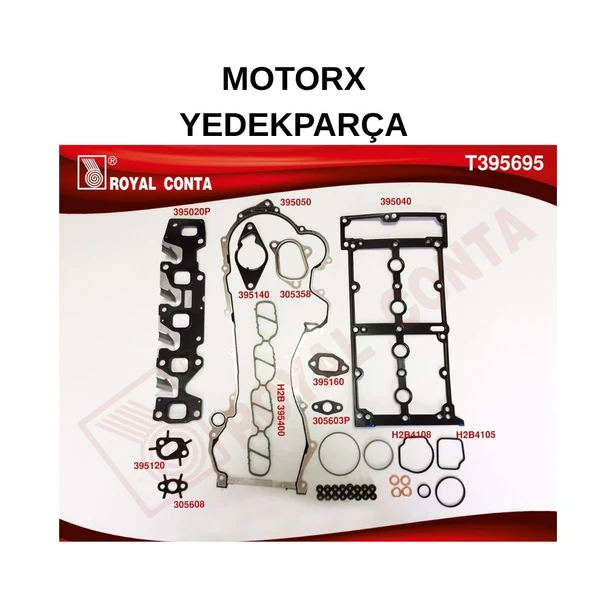 ÜST TAKIM CONTASI SKC SİZ SUBAP LASTİKLİ DOBLO-ALBEA-PALIO-CORSA C-COMBO C-TIGRA 1.3 MTJ 16V ürün görseli 1