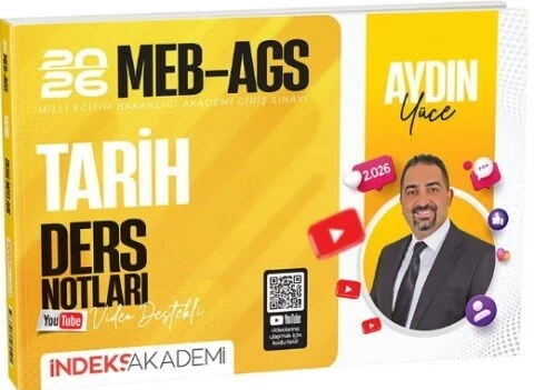 2026 MEB AGS Akademisi Tarih Video Ders Notları İndeks Akademi ürün görseli 1