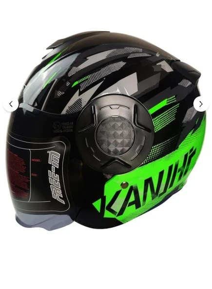 Free-M FREEM FR-665 GREEN YARIM KASK ürün görseli 1