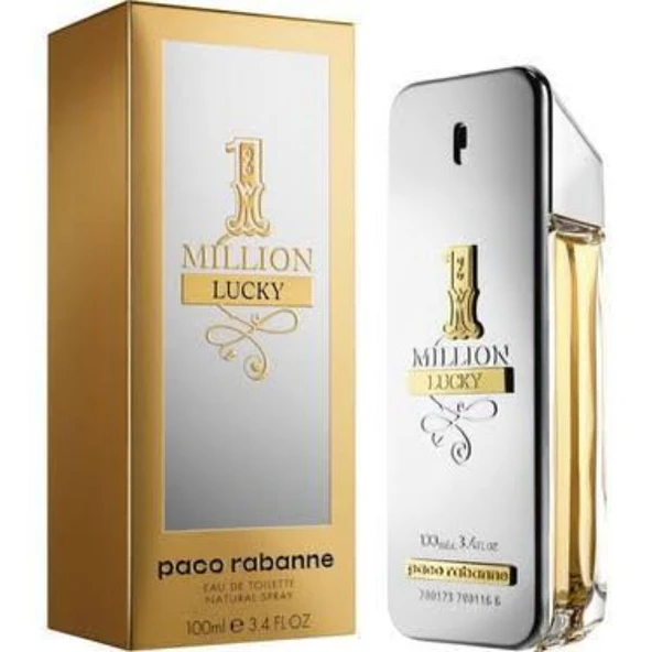 Paco Rabanne 1 Million Lucky 100 ml EDT Çiçeksi Erkek Parfümü ürün görseli 1