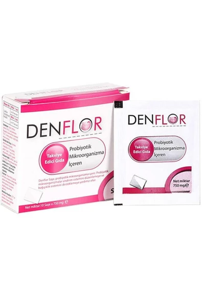 Denflor Probiyotik 10 Adet - Saşe ürün görseli 1
