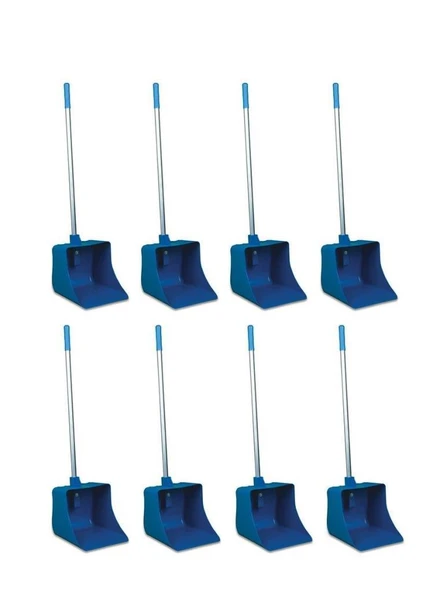 Omnisoft UCTM ECF335 Endüstriyel Çöp Faraşı Mavi 8 Adet ürün görseli 1