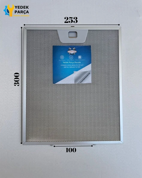 Siemens: LC94PCC50M | 253x300 mm Aspiratör & Davlumbaz Tel Yağ Filtresi | Model: 11013941 - 4055081220 - 9197062495 | 25,3x30 cm ürün görseli 1