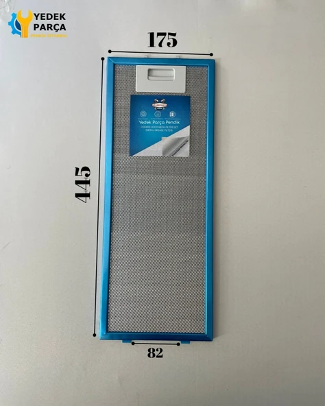 Lynx: DWFLX1CEE | 175x445 mm | Aspiratör & Davlumbaz Tel Yağ Filtresi | Model: 00352813 | 17,5x44,5 cm ürün görseli 1