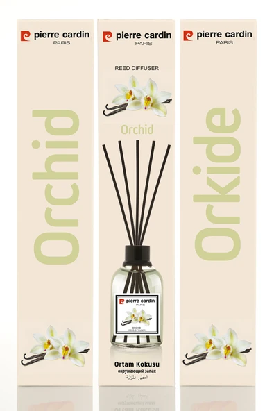 Pierre Cardin Reed Diffuser 110 ml – Orchid – Orkide Oda Kokusu - Resim 5