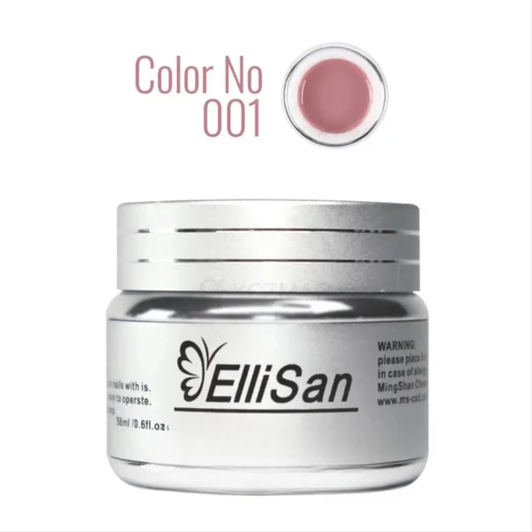 Fontenay Ellisan Protez Tırnak Jeli - Builder Gel 56 Gram - No: 001 ürün görseli 1