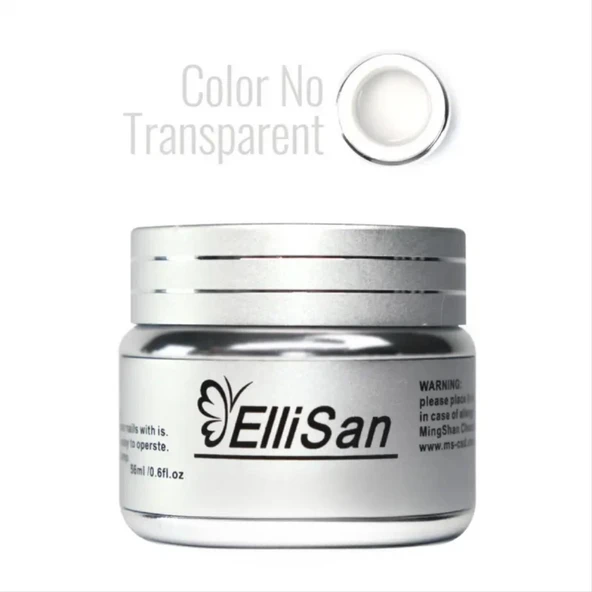 Fontenay Ellisan Protez Tırnak Jeli - Builder Gel 56 Gram - No: Transparent ürün görseli 1