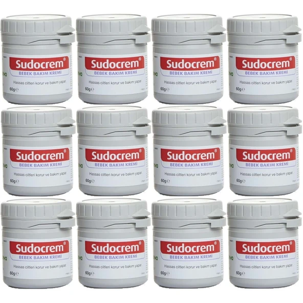 Sudocrem 60 gr 12'li Bebek Bakım Kremi ürün görseli 1
