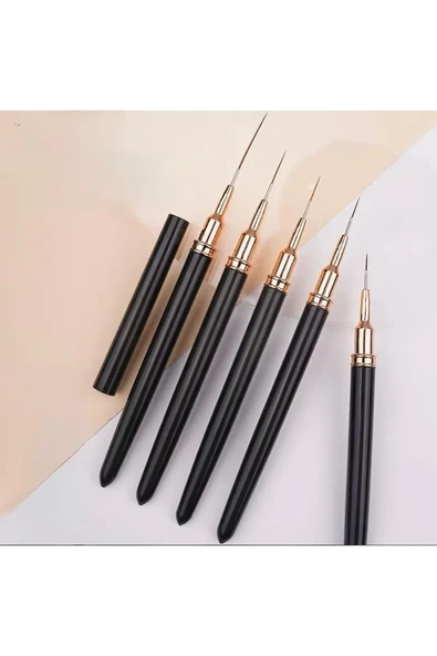 Fontenay 5’li Tırnak Süsleme Nail Art Fırça Seti ürün görseli 1