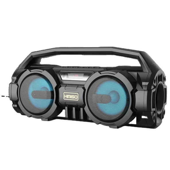 Trend Store Kablosuz Mikrofonlu Bluetooth Hoparlör Karaoke USB AUX Bas FM Radyo TF Müzik Sistemi Stereo ürün görseli 1