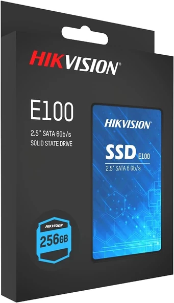 Hikvision E100/256G SATA 3.0 2.5" 256 GB SSD 25'li Paket ürün görseli 1