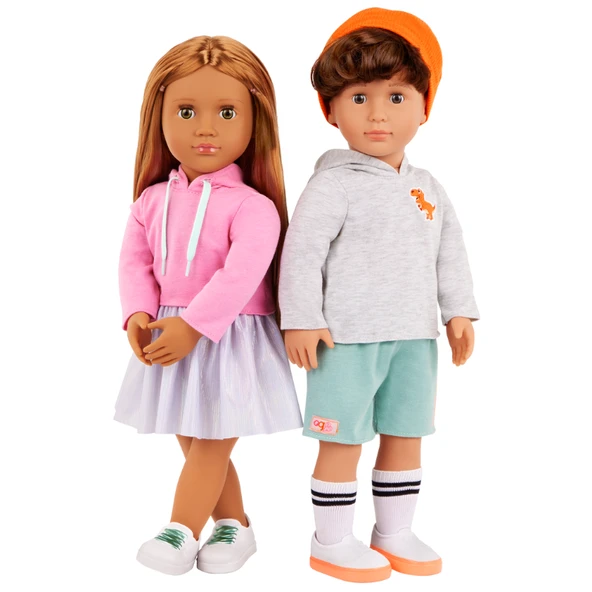 Our Generation Lizzie & Oliver Oyuncak Bebekler - 46 cm ürün görseli 1