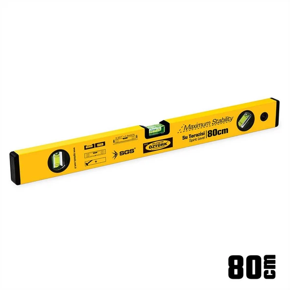 SGS SU TERAZİSİ 80CM (ALÜMİNYUM) ürün görseli 1