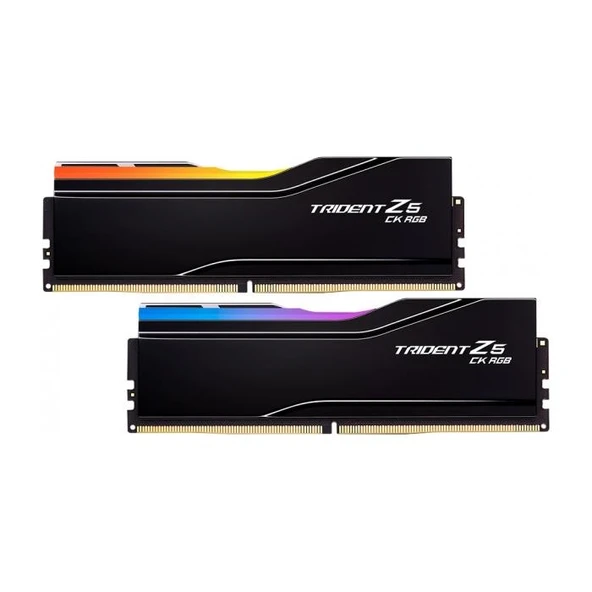 GSKILL F5-8200C4052G24GX2-TZ5CRK Trident Z5 CK RGB DDR5-8200Mhz CL40 48GB (2x24GB) DUAL (40-52-52-131) CU-DIMM 1.40V ürün görseli 1