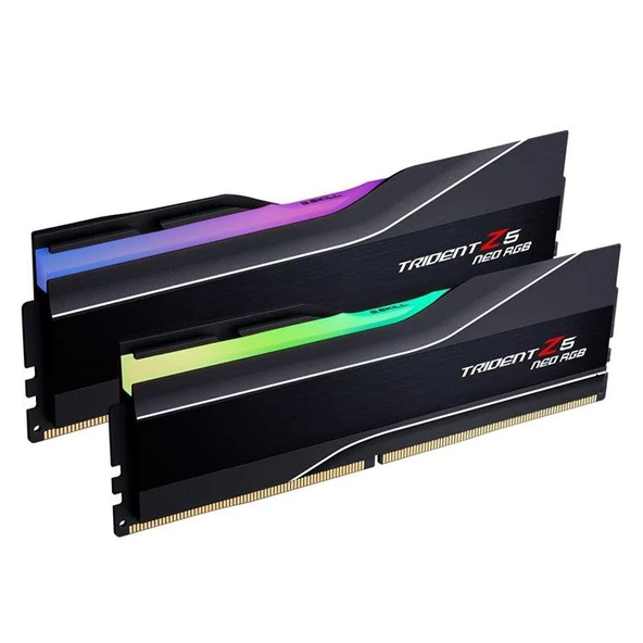 GSKILL TZ5 Neo RGB DDR5-6000Mhz CL36 32GB (2X16GB) DUAL (36-36-36-96) 1.35V AMD EXPO Teknoloji F5-6000J3636F16GX2-TZ5NR ürün görseli 1