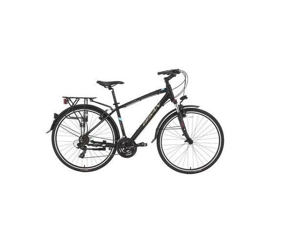 BİSAN TRX 8100 CITY ERKEK ŞEHİR BİSİKLETİ 46CM V 28 JANT 21 VİTES MAT SİYAH MAVİ ürün görseli 1