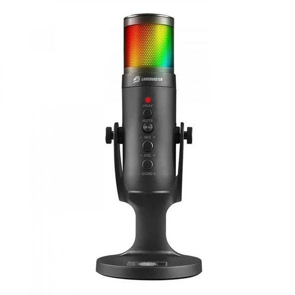 GameBooster MC120 ProCast RGB Aydınlatmalı Oyuncu/Yayıncı Mikrofonu GB-MC120 ürün görseli 1