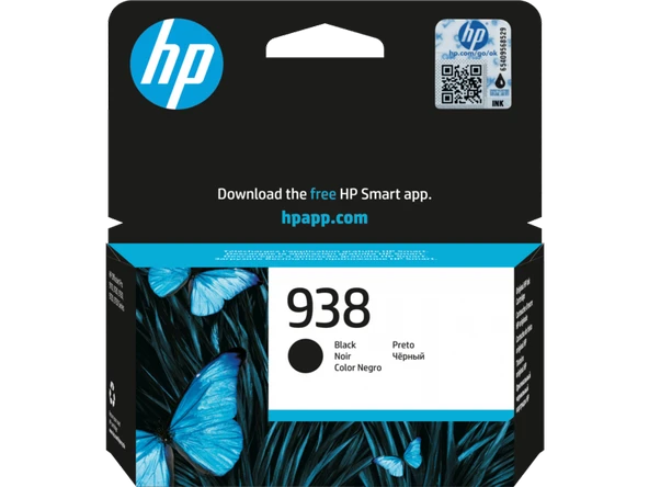 HP 4S6X8PE (938) Siyah Orjinal Kartuş ürün görseli 1