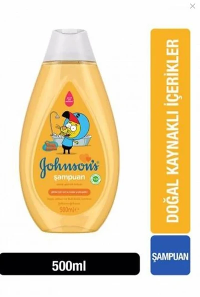 Johnson's Baby Şampuan 500 ml Kral Şakir ürün görseli 1
