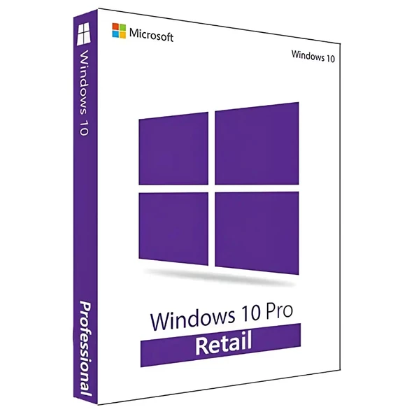 Windows 10 Pro Retail Key (Kurumsal) ürün görseli 1