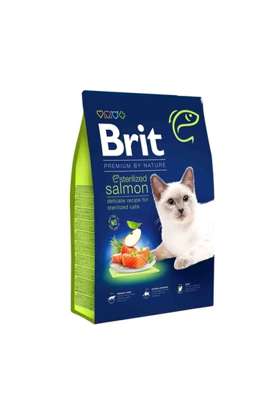 Brit Care Somonlu Kısırlaştırılmış Kedi Maması 8 Kg ürün görseli 1