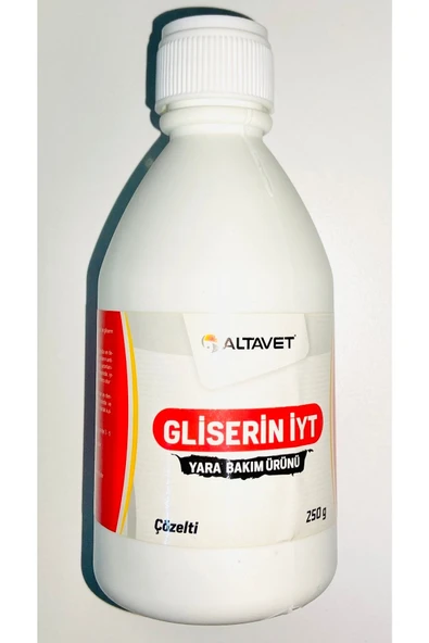 ALTAVET Gliserin iyot  Hayvanlar için Ağız ve Diş Eti Bakım Ürünü 250 gr ürün görseli 1
