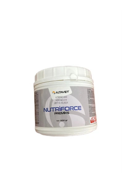 Ber vet pet Nutriforce 500 gr kuzu buzağı geliştirici yem katkısı ürün görseli 1