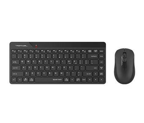A4 Tech FG2200 AIR2 Mini Kablosuz Klavye Mouse Seti, Usb, Siyah ürün görseli 1