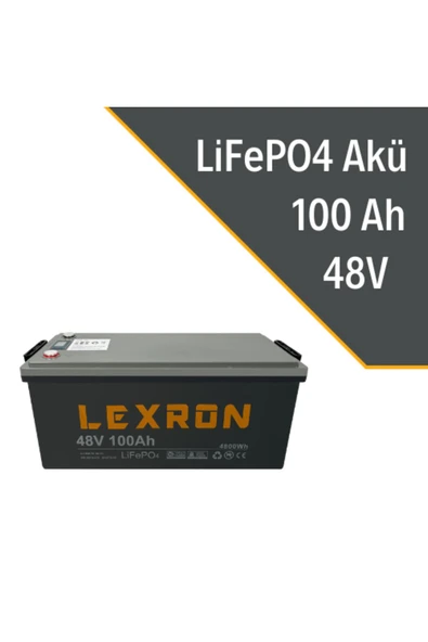 Lexron 100ah 48v Lityum Akü - Resim 6