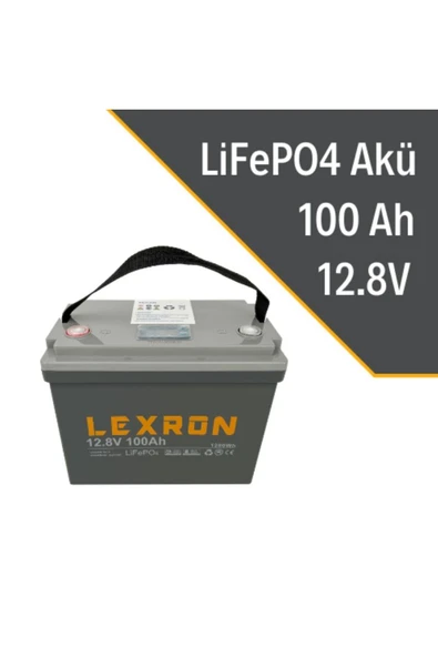 Lexron 100AH 12.8V LİTYUM AKÜ ürün görseli 1