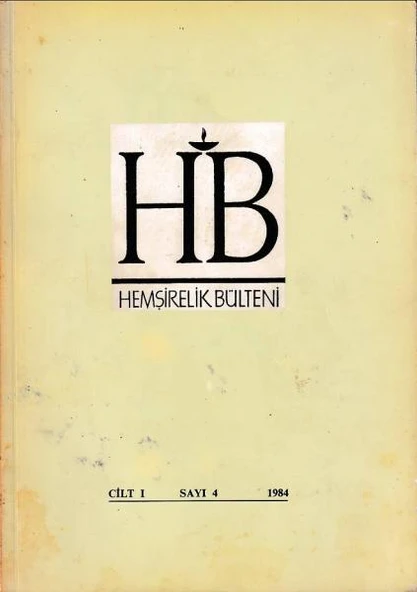 Hemşirelik Bülteni 4 1984 ürün görseli 1