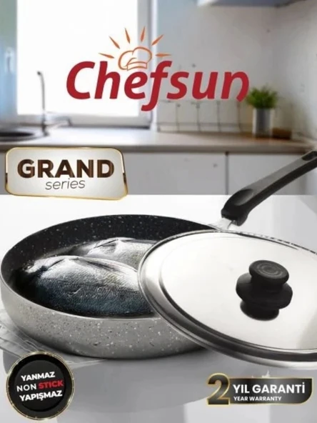 Chefsun Granit Balık Tavası 34 Cm ürün görseli 1